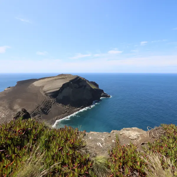 Scenérie Ponta dos Capelinhos, Faial, Azorské ostrovy