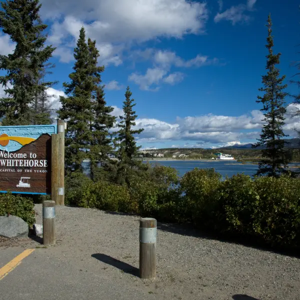 Hlavní město Yukonu - Whitehorse, Kanada