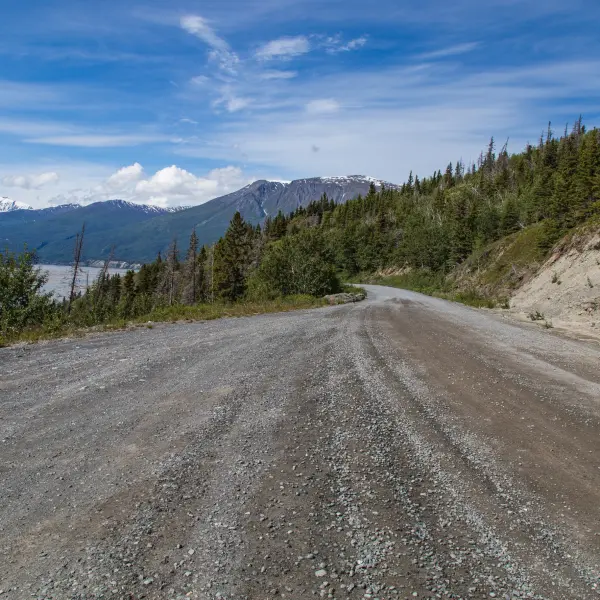 Silnice McCarthy ve Wrangell N.P., Aljaška