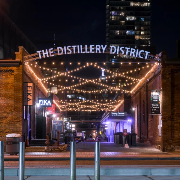 Čtvrť Distillery District, Kanada