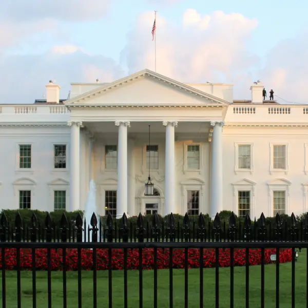 Sídlo prezidenta USA - Bílý dům, Washington D.C., USA