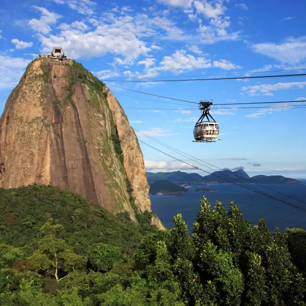 Homole cukru, skvost Rio de Janeira, Brazílie