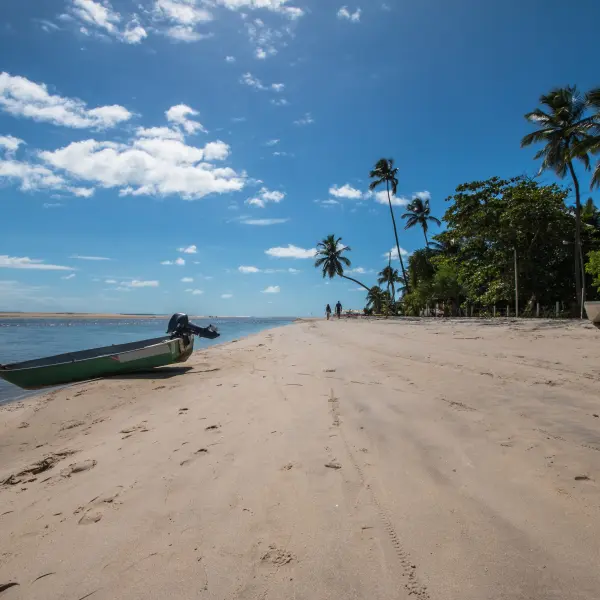 Tropický ostrov Boipeba, Brazílie