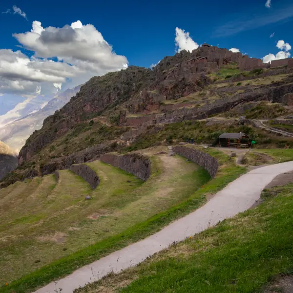 Incké ruiny, Cuzco, Peru