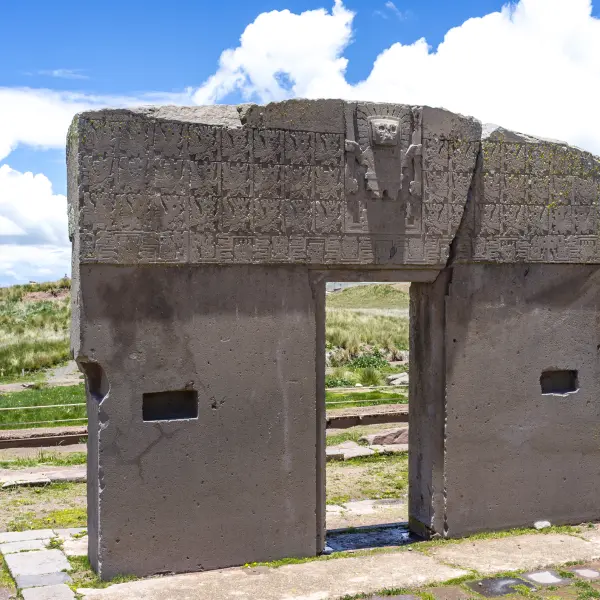 Sluneční brána, Tiwanaku, Bolívie