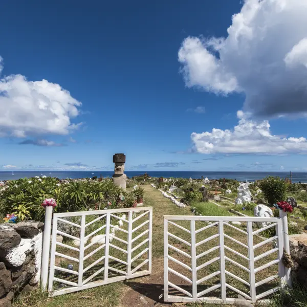 Charakteristický hřbitov, Velikonoční ostrov