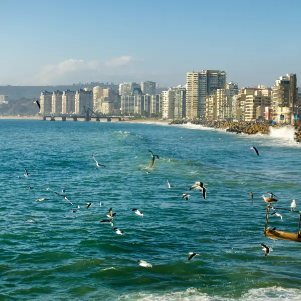Letovisko Vina del Mar, Chile
