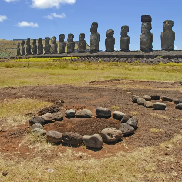 Řada soch Moai, Velikonoční ostrov