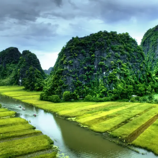 Národní park Tam Coc, Vietnam