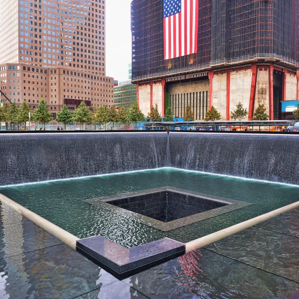 Památník WTC 9-11, Ground Zero, New York, USA