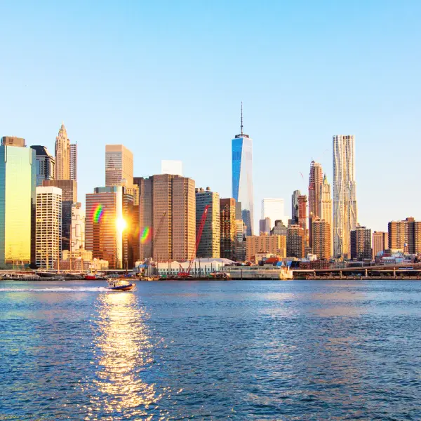 Pohled na NYC, New York, USA