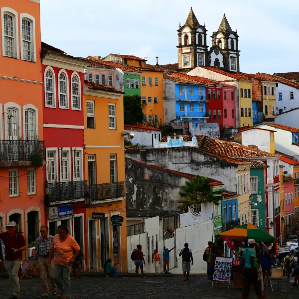 Koloniální architektura, Salvador de Bahia, Brazílie