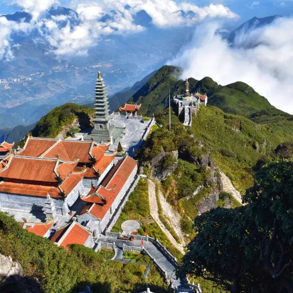 Vrchol Fansipan, Vietnam