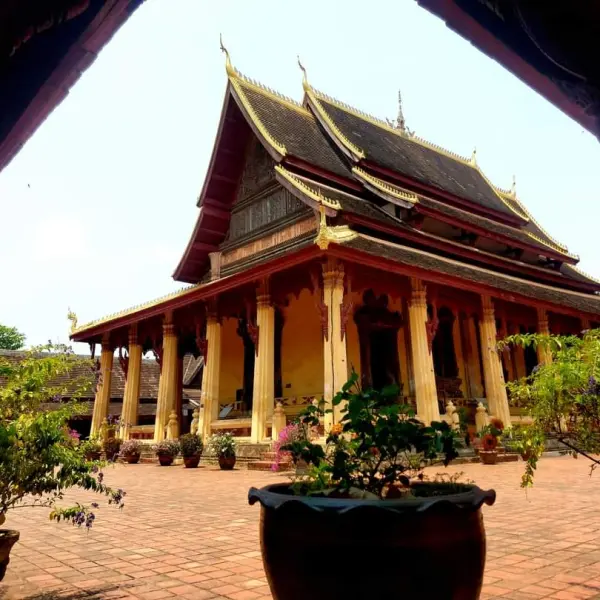 Chrám Buddhů Wat Sisaket Luang Prabang