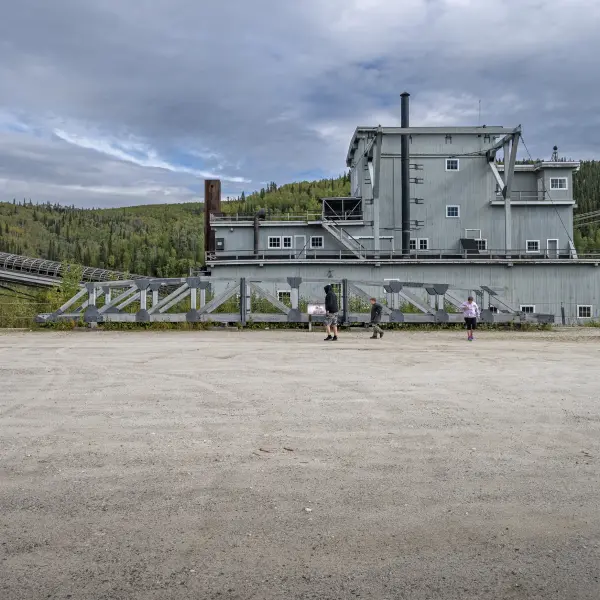 Historické obří rypadlo, Aljaška