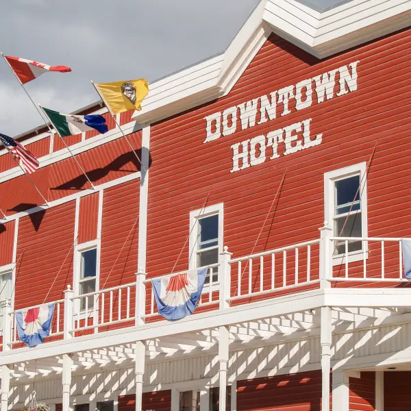 Hotel v Dawson City, Aljaška