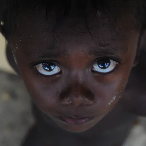 Chlapec z kmene Aeta, Boracay, Filipíny