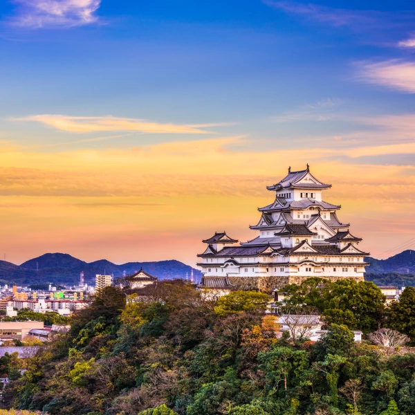 Japonský hrad Himedži, Japonsko