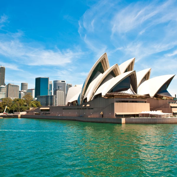 Ikonická budova Opera, Sydney, Austrálie