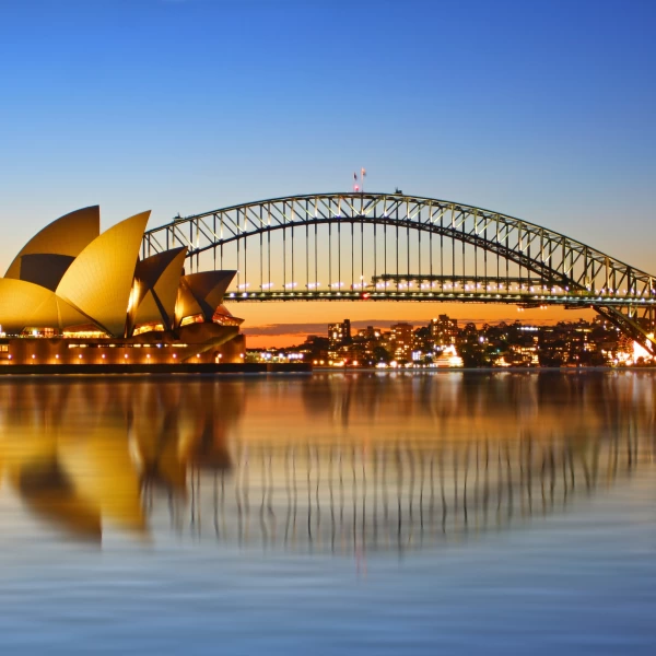 Most Harbour a opera, Sydney, Austrálie