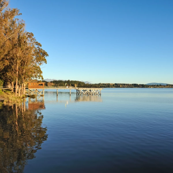 Jezero Te Anau, Nový Zéland