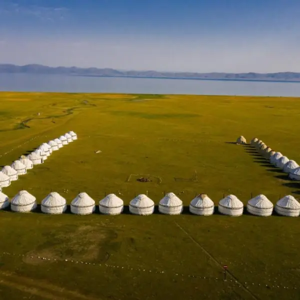 Jezero Kel Suu, Kyrgyzstán