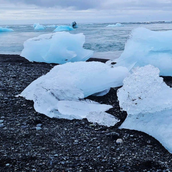 Diamantová pláž, Island
