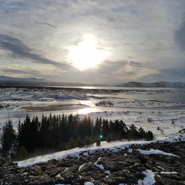 Jezero Thingvallavatn, Island